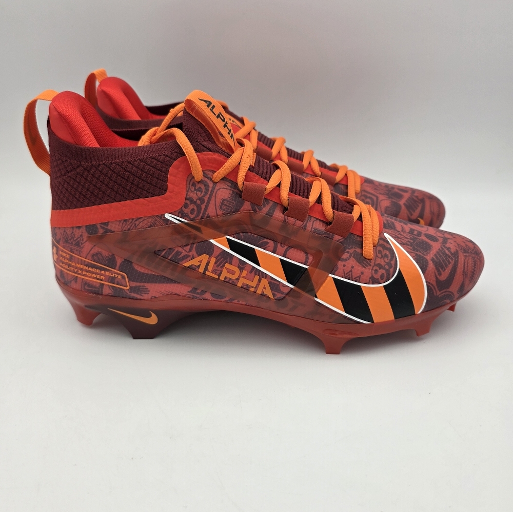 Nike Alpha Menace 4 Elite NRG 'Picante Red' Football Cleats